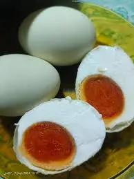 Telur Masin (Separuh)