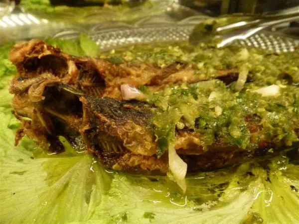 Ikan Keli Sambal Hijau