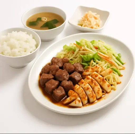 Beef & Cuttlefish Teppanyaki Set