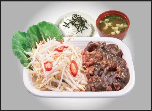 Black Pepper Chicken Teppanyaki Set