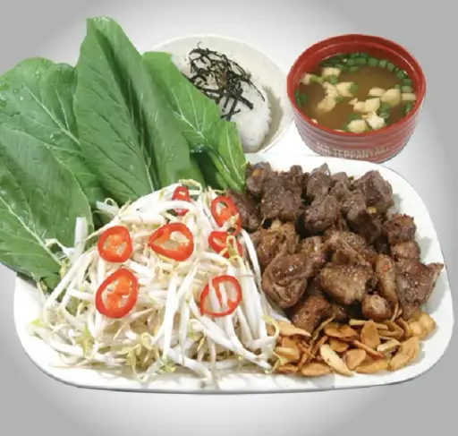 Chicken & Beef Teppanyaki Set