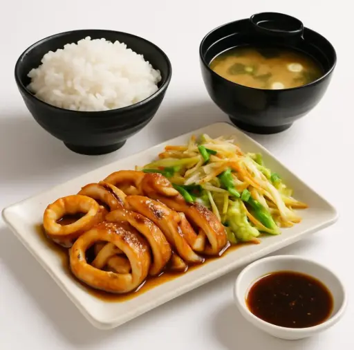 Cuttlefish Teppanyaki Set