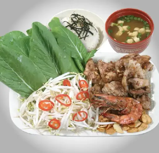 Mix Seafood Teppanyaki Set