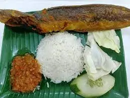 Nasi Putih + Ikan