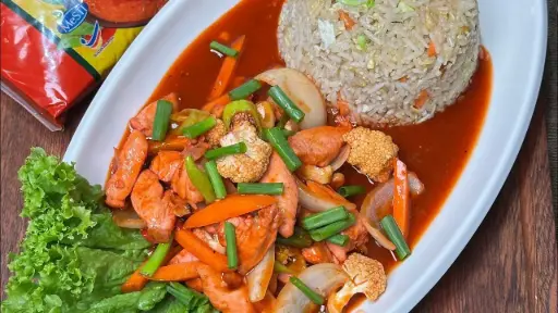 Nasi Goreng Ayam Merah 