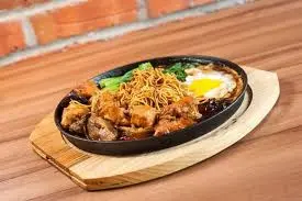 Sizzling Mushroom Chicken Noodle