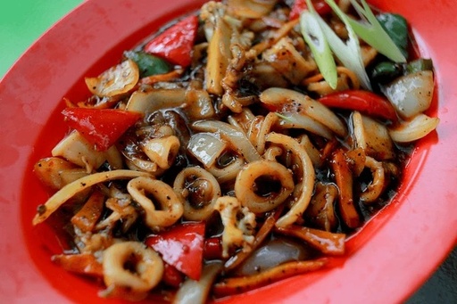 BLACK PEPPER SEAFOOD + RICE